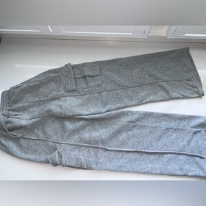 Women’s (S) SHEIN Light Gray Cargo Wide Leg Joggers